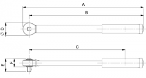 Электpонный динамометрический ключ со сменной реверсивной головкой чертеж