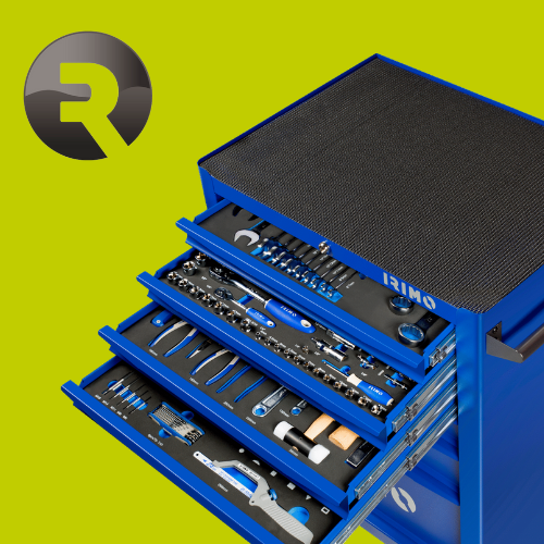 Тележка IRIMO с 7 ящиками и набором инструментов за 69 000 рублей