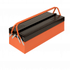 Ящик типа "Кантиллевер" с 3 отделениями Складные ручки для компактного хранения Потяните за ручки, коробка откроется легко и обеспечит быстрый доступ ко всем отсекам с инструментом.